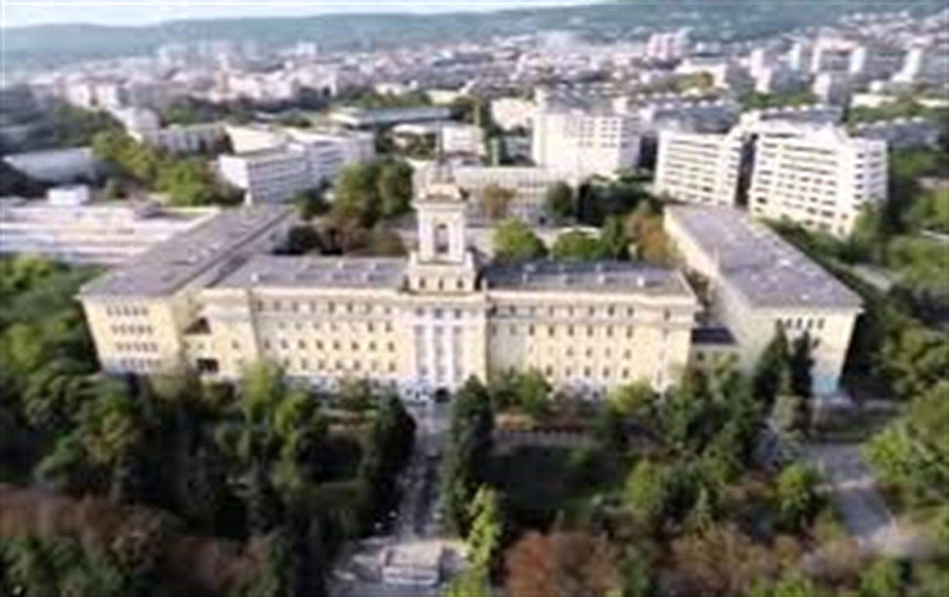 Varna Naval Academy havadan görünüm
