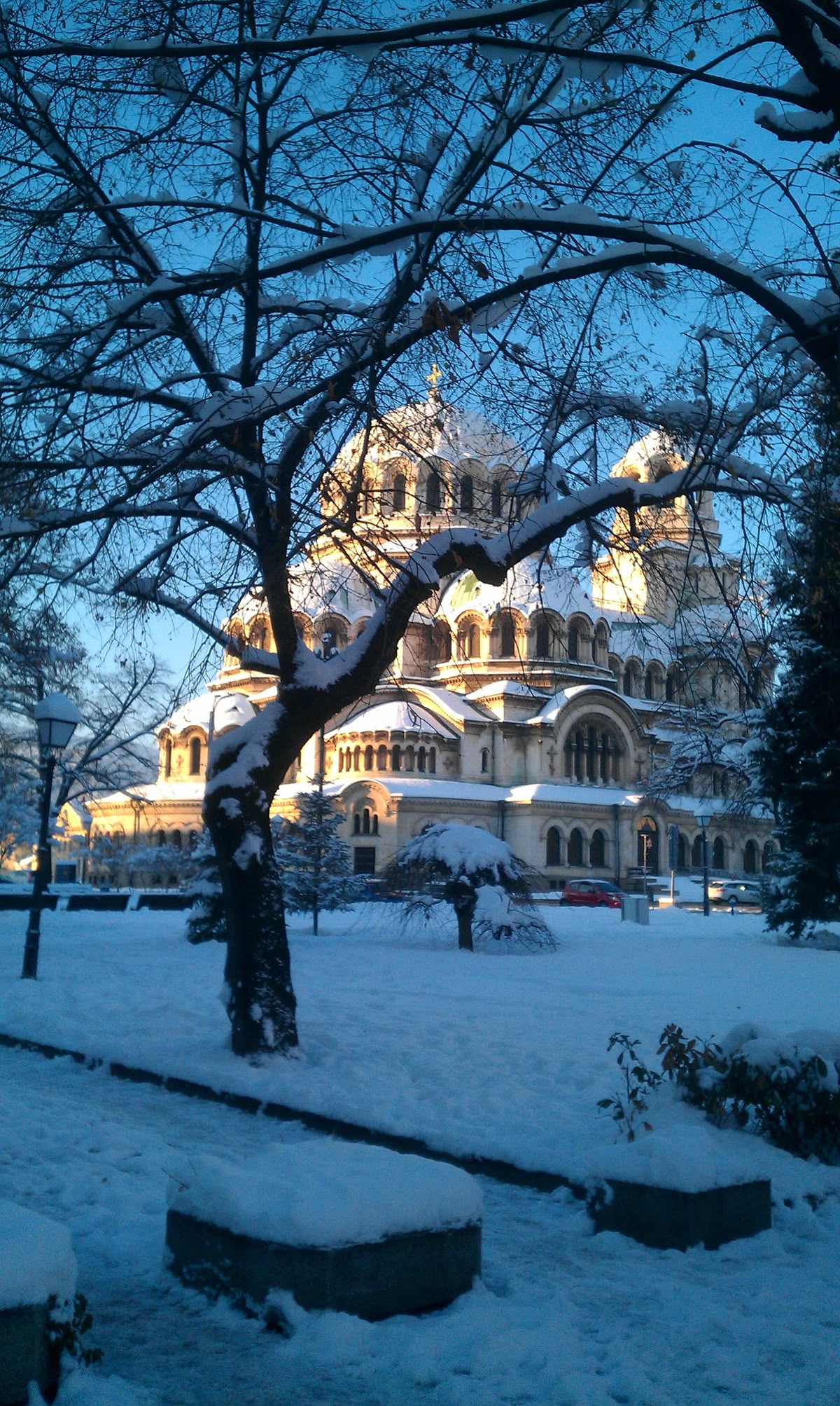 Sofya'da kış